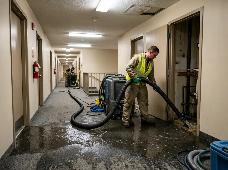 multi-unit-apartment-hallway-f-005 — frequently asked questions, Emergency Burst Pipe Water Extraction & Removal in Stamford…